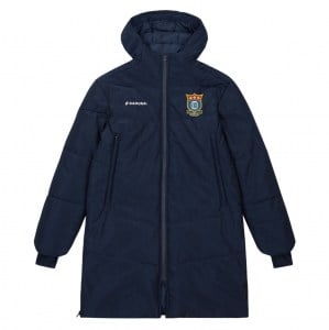 SAMURAI Longline Puffer Jacket - Navy
