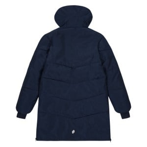 SAMURAI Longline Puffer Jacket - Navy