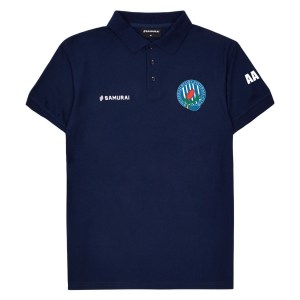 SAMURAI Pique Polo - Navy