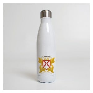 Kitlocker-Merchandise Premium Steel Water Bottle - White