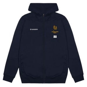 SAMURAI TECH ZIP HOODIE - Navy