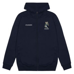 SAMURAI TECH ZIP HOODIE - Navy