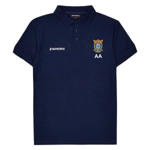 SAMURAI Pique Polo - Navy