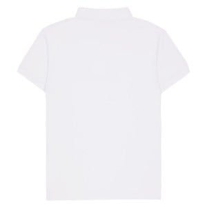 SAMURAI Pique Polo - White