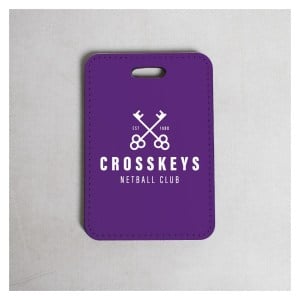 Kitlocker-Merchandise Luggage Tag - custom/black