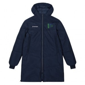 SAMURAI Longline Puffer Jacket - Navy