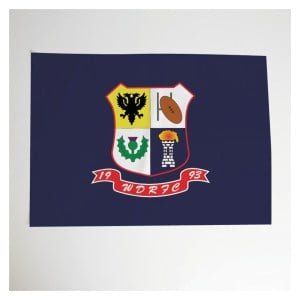 Kitlocker-Merchandise Sublimated Flag - WHITE