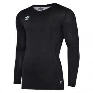 Umbro Elite V Neck Baselayer L/S - Black