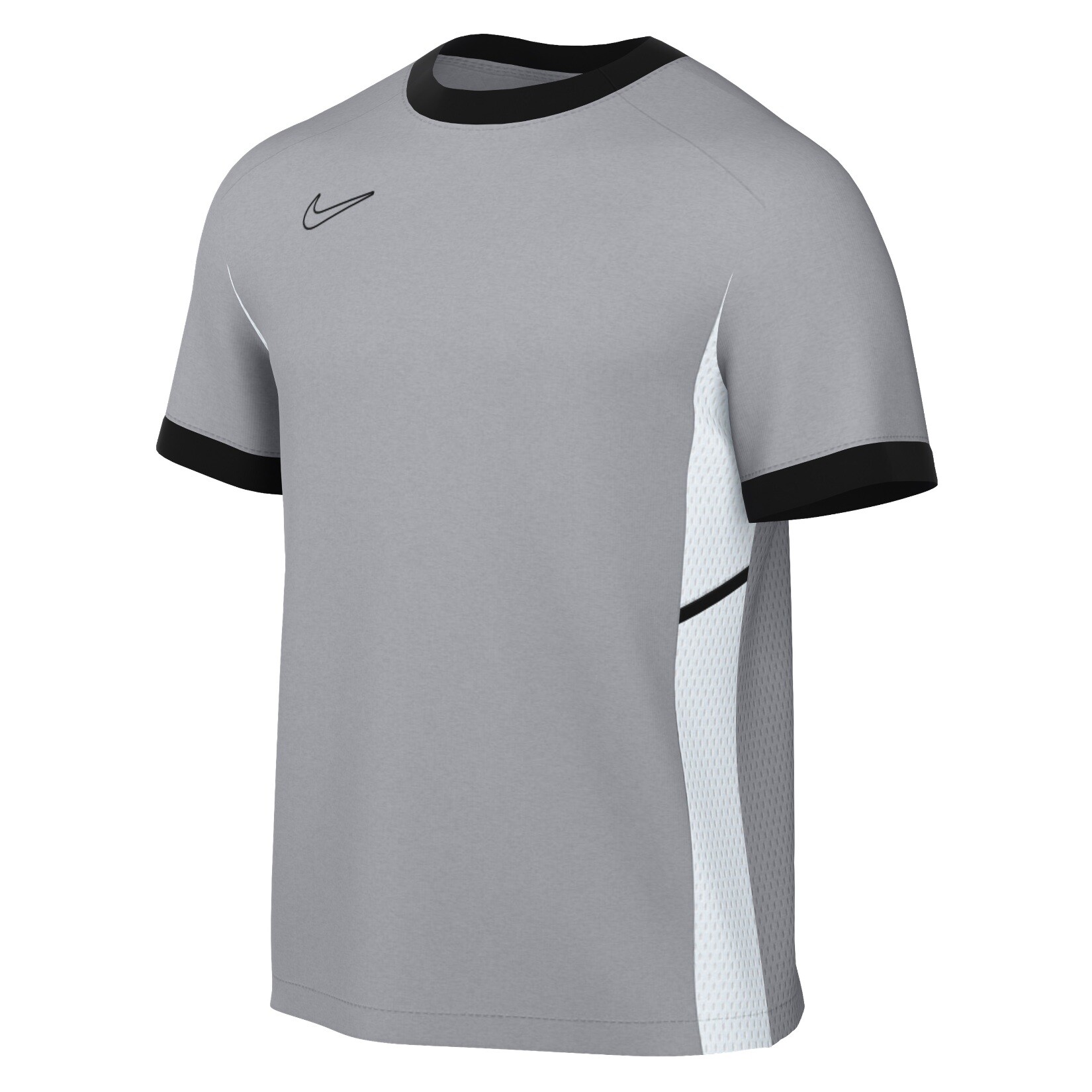 Nike Academy 25 Short-Sleeve Training Top - Wolf Grey/Black/White