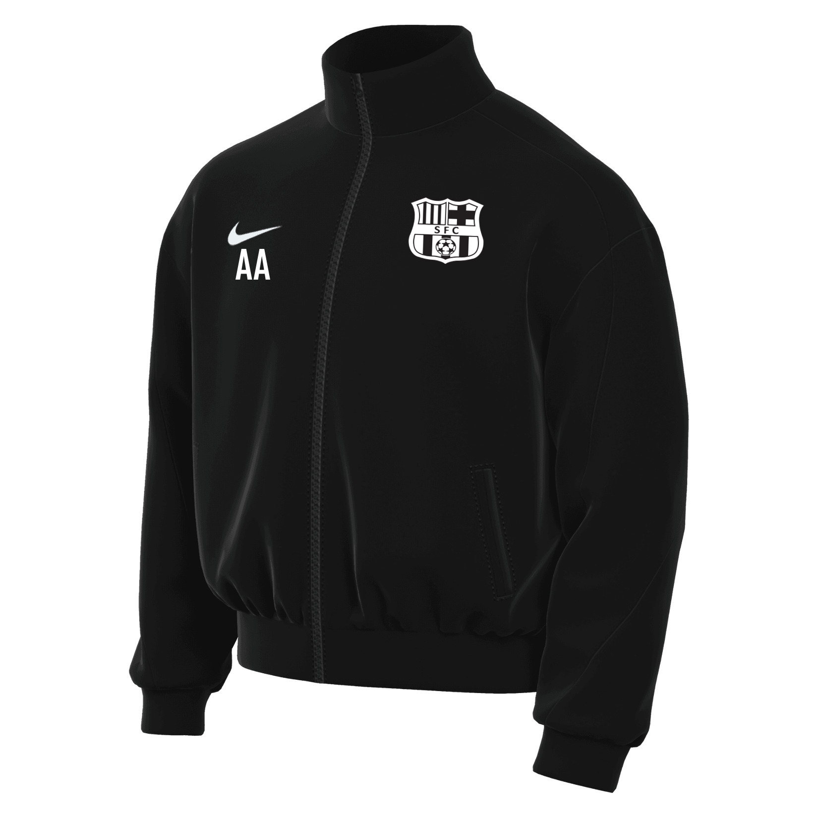 Nike Academy Pro 24 Dri-FIT Track Jacket - Black/Black/Black/White