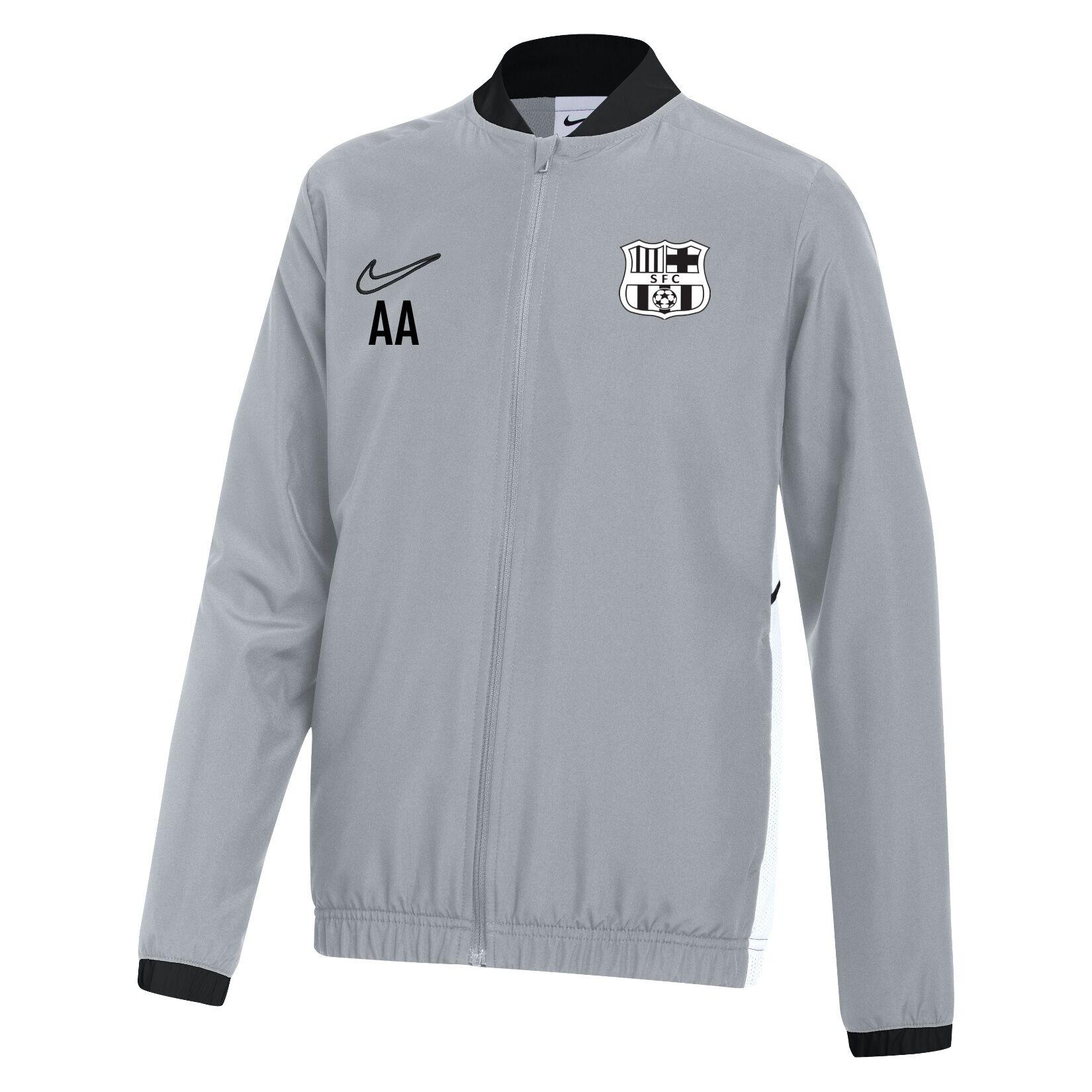 Nike Dri-FIT Academy 25 Woven Track Jacket - Wolf Grey/Black/White