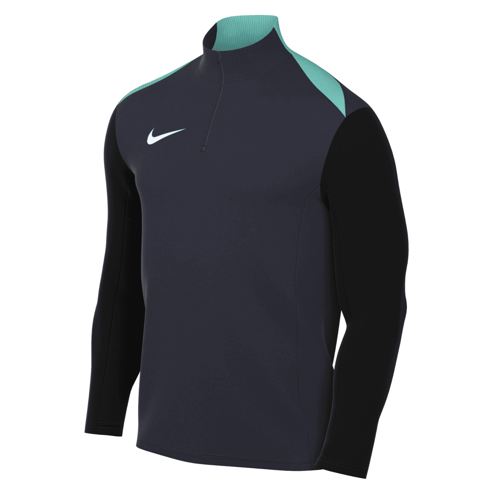Nike Academy Pro 24 Dri-FIT Drill Top - OBSIDIAN/BLACK/HYPER TURQ/WHITE