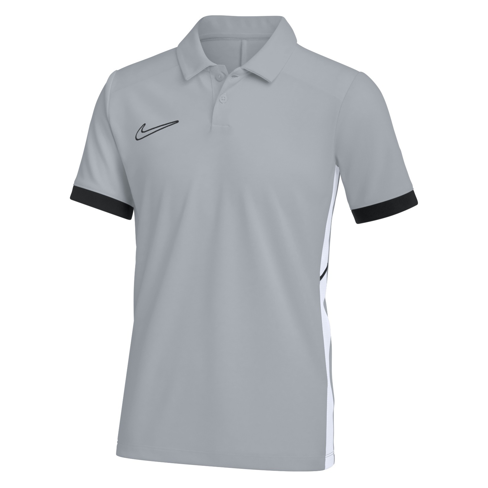 Nike Dri-FIT Academy 25 Polo - Wolf Grey/Black/White