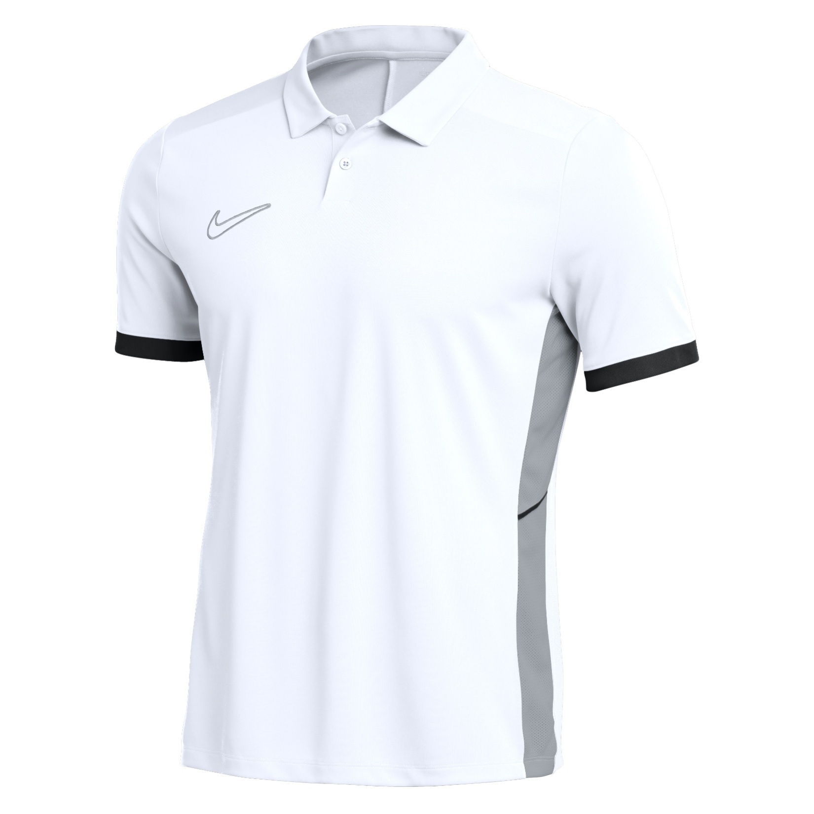 Nike Dri-FIT Academy 25 Polo - White/Black/Black