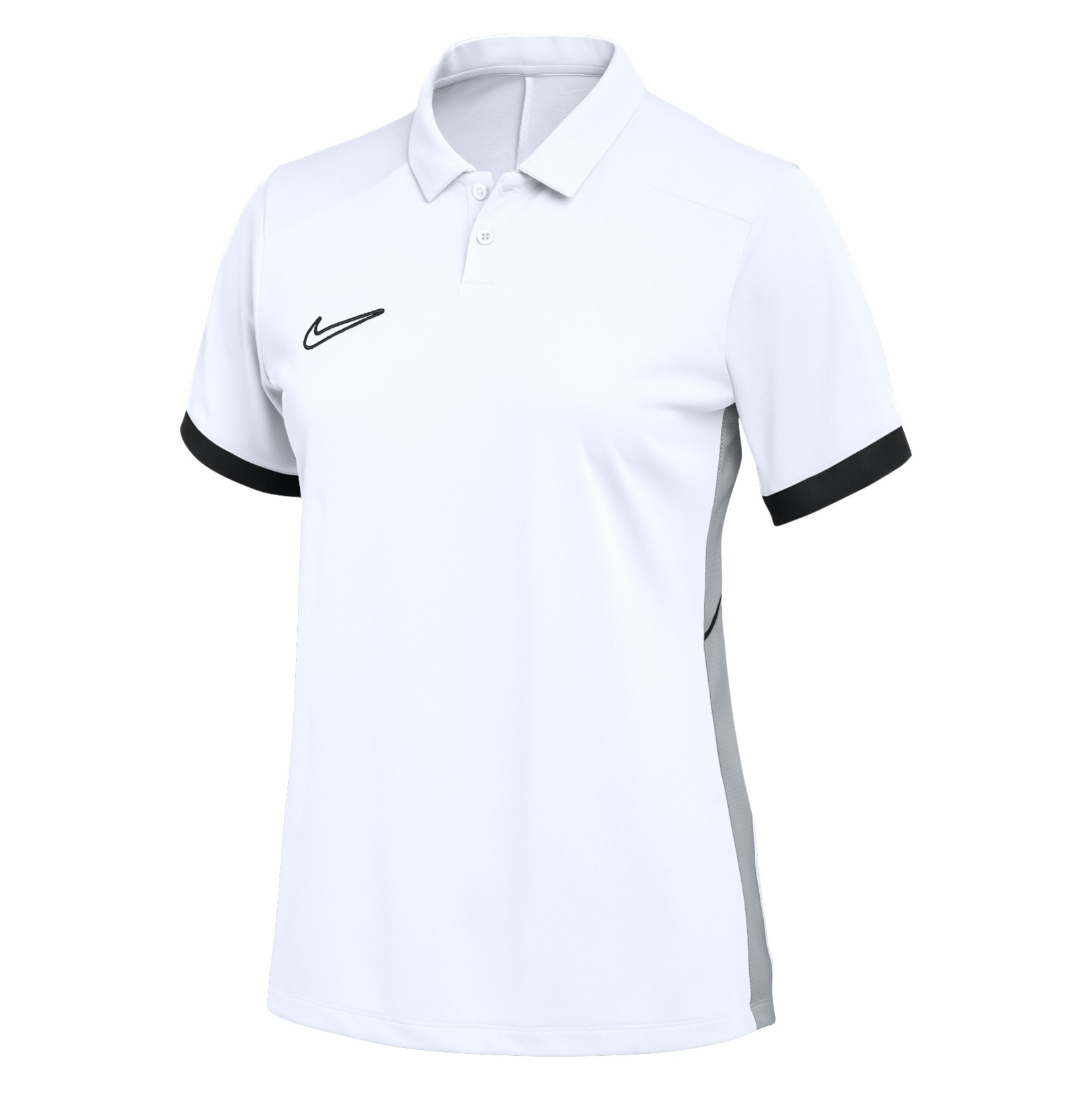 Nike Dri-FIT Academy 25 Polo (W) - White/Black/Black