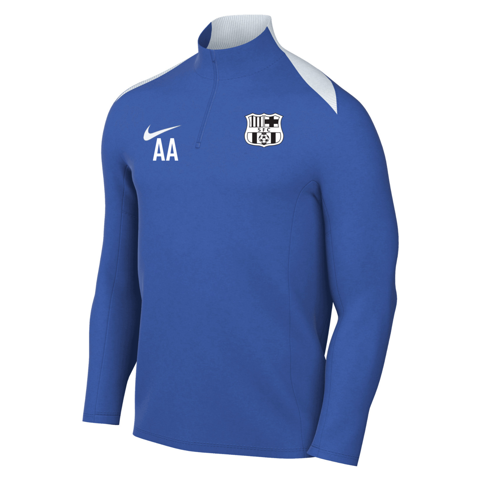 Nike Academy Pro 24 Dri-FIT Drill Top - ROYAL BLUE/ROYAL BLUE/WHITE/WHITE