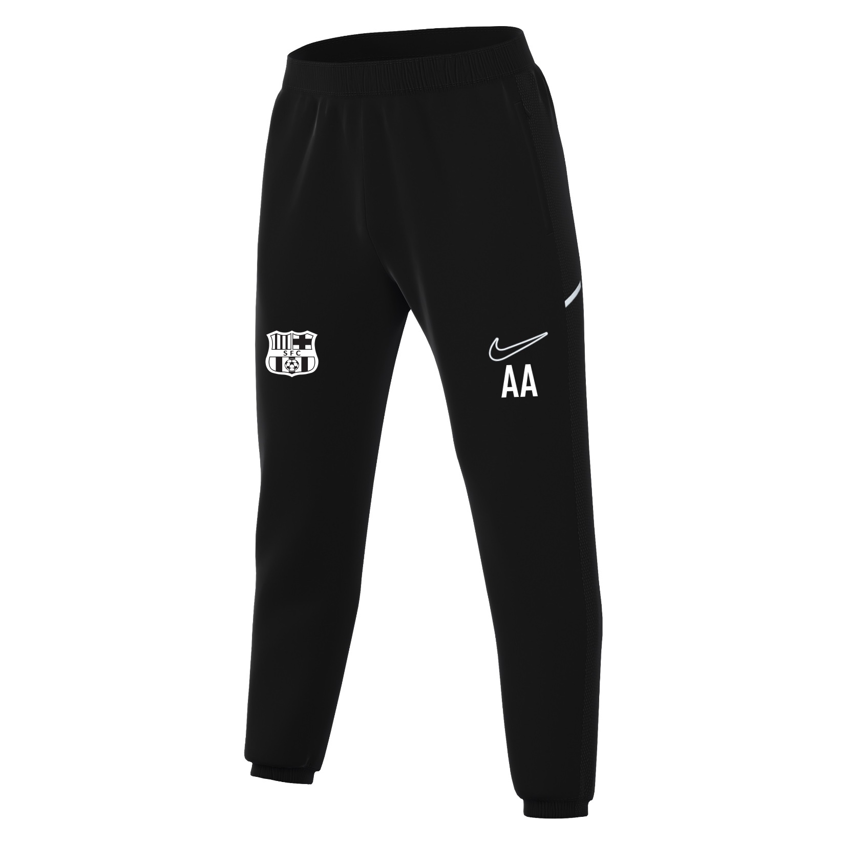 Nike Dri-FIT Academy 25 Woven Track Pants - Black/Black/White