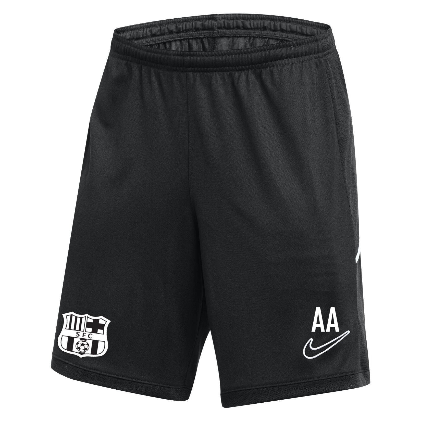 Nike Dri-FIT Academy 25 Shorts - Black/Black/White