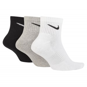 Nike Everyday Cushion Ankle Training Socks (3 Pair) Multicolour