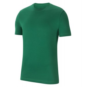 Nike Team Club 20 Cotton T-Shirt (M) Pine Green-White