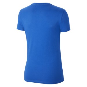 Nike Womens Team Club 20 Cotton T-Shirt (W) Royal Blue-White