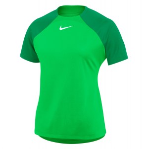 Nike Womens Academy Pro Short Sleeve Tee (W) Green Spark-Lucky Green-White