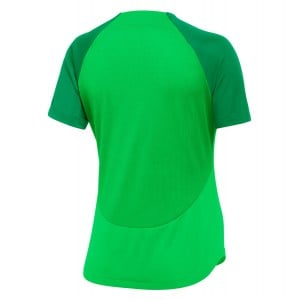 Nike Womens Academy Pro Short Sleeve Tee (W) Green Spark-Lucky Green-White