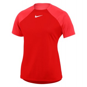 Nike Womens Academy Pro Short Sleeve Tee (W) University Red-Bright Crimson-White