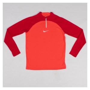 Nike Academy Pro Midlayer Drill Top Bright Crimson-University Red-White