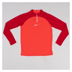 Nike Academy Pro Midlayer Drill Top Bright Crimson-University Red-White