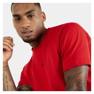 Nike Strike Thicker SS Top University Red-Black