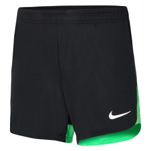 Nike Womens Academy Pro Knit Shorts Black-Green Spark-White