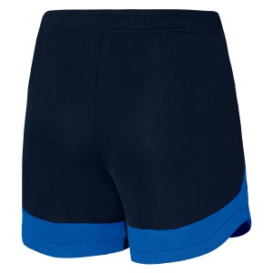 Nike Womens Academy Pro Knit Shorts Obsidian-Royal Blue-White