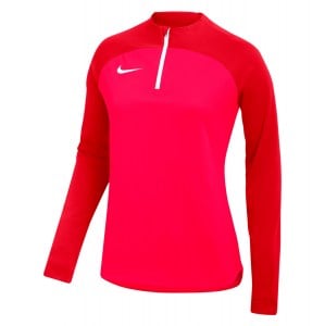Nike Womens Academy Pro Drill Top Bright Crimson-University Red-White
