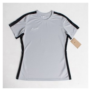 Nike Womens Academy 23 Short Sleeve Training Top (W) Wolf Grey-Black-White