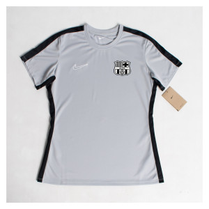 Nike Womens Academy 23 Short Sleeve Training Top (W) Wolf Grey-Black-White