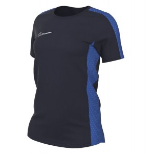 Nike Womens Academy 23 Short Sleeve Training Top (W) Obsidian-Royal Blue-White