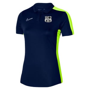 Nike Womens Dri-Fit Academy 23 Polo (W) Obsidian-Volt-White
