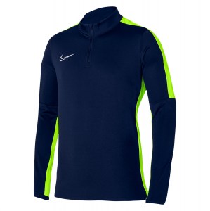 Nike Dri-Fit Academy 23 Drill Top Obsidian-Volt-White