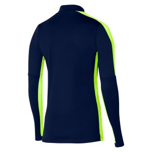 Nike Womens Dri-Fit Academy 23 Drill Top (W) Obsidian-Volt-White