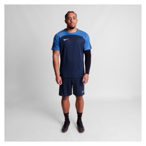 Nike Dri-Fit Strike 23 Short Sleeve Tee Obsidian-Royal Blue-White