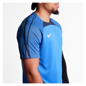 Nike Dri-Fit Strike 23 Short Sleeve Tee Royal Blue-Obsidian-White