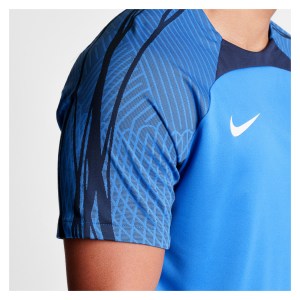 Nike Dri-Fit Strike 23 Short Sleeve Tee Royal Blue-Obsidian-White