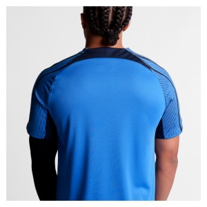 Nike Dri-Fit Strike 23 Short Sleeve Tee Royal Blue-Obsidian-White