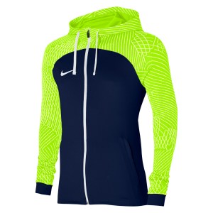 Nike Dri-Fit Strike 23 Hooded Track Jacket Obsidian-Volt-Barely Volt-White