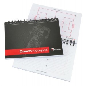 Precision A6 Football Coaches Notepad