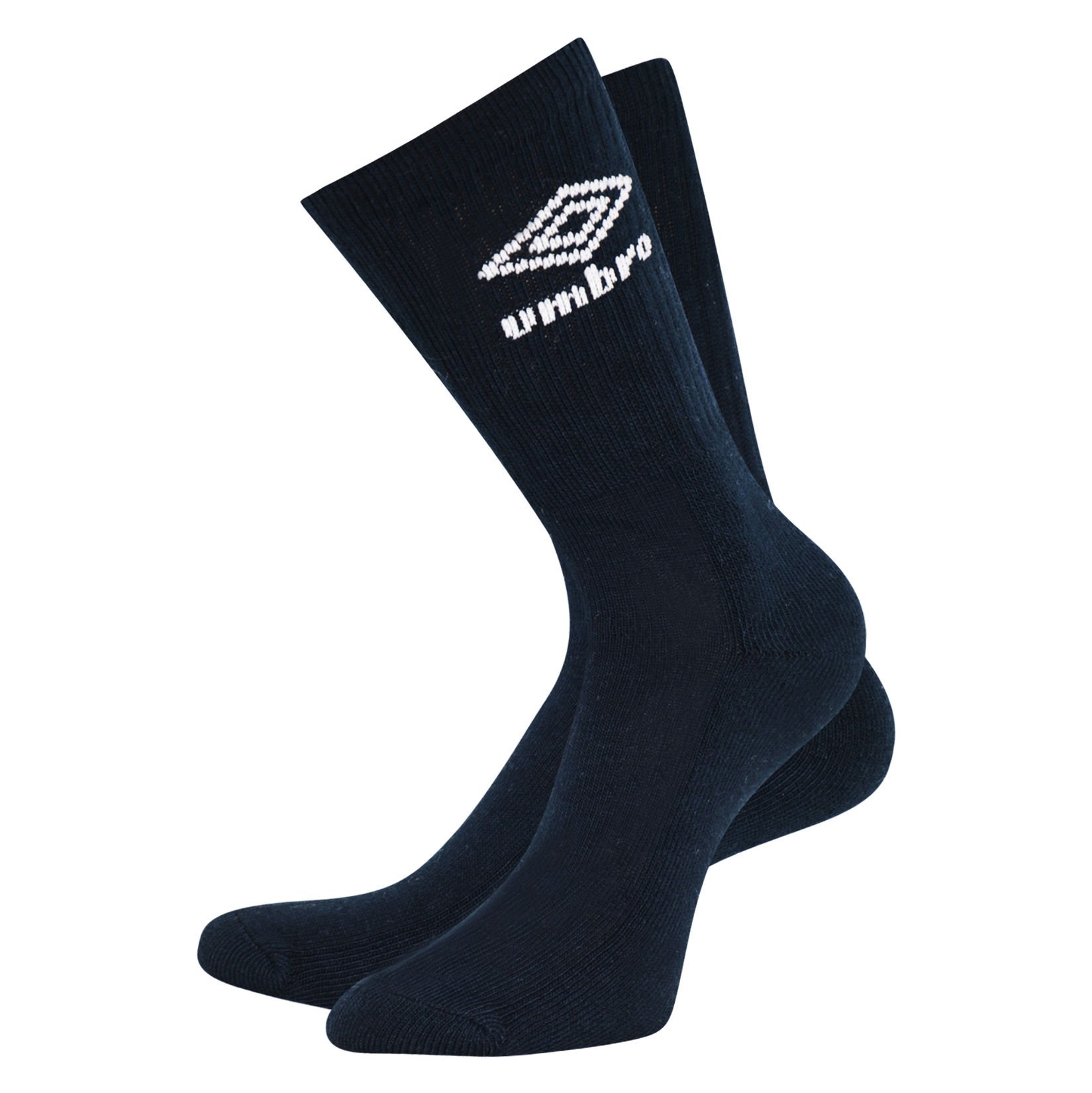 Umbro 3 Pack Sports Sock Navy-White