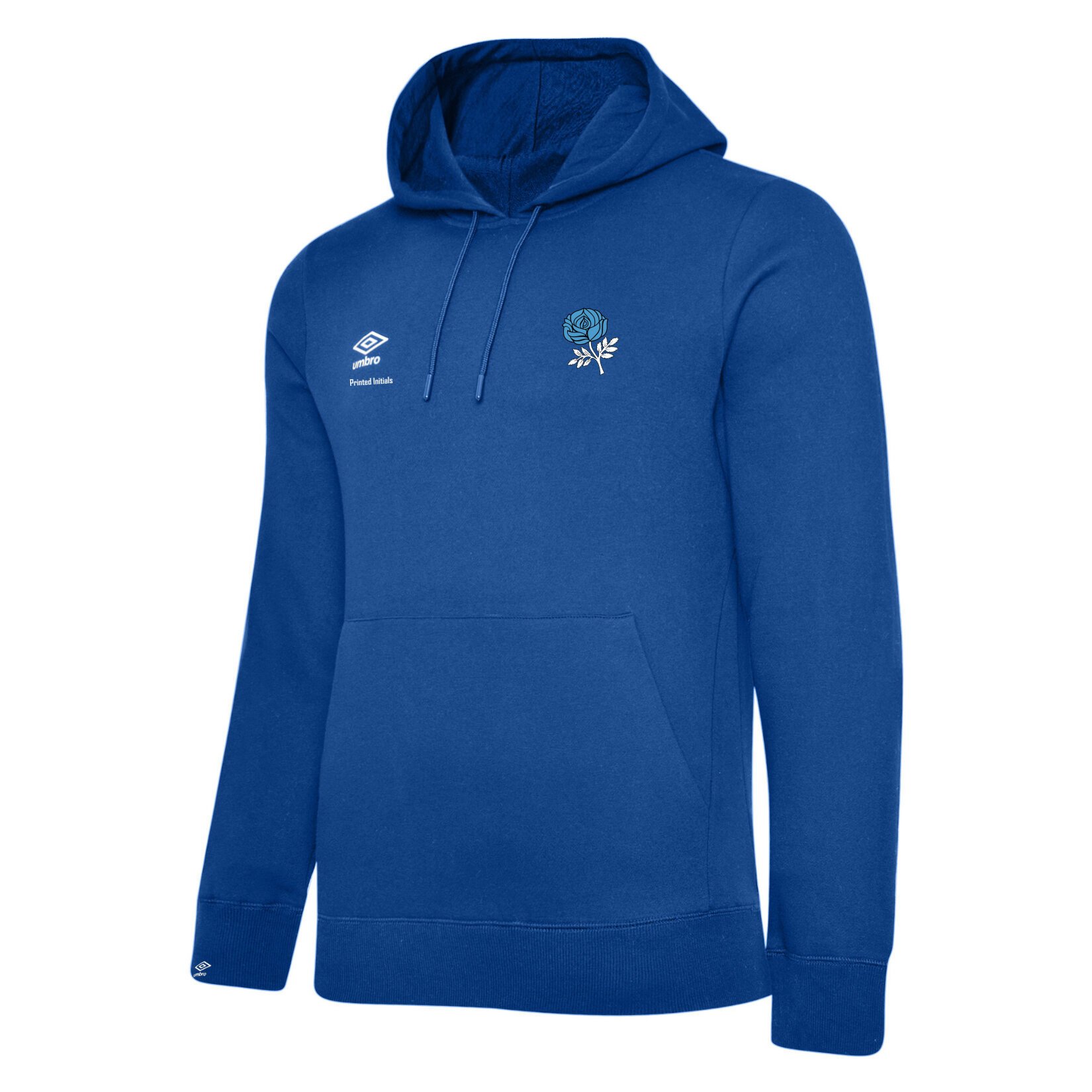 Umbro Club Leisure OH Hoody - Tw Royal/White