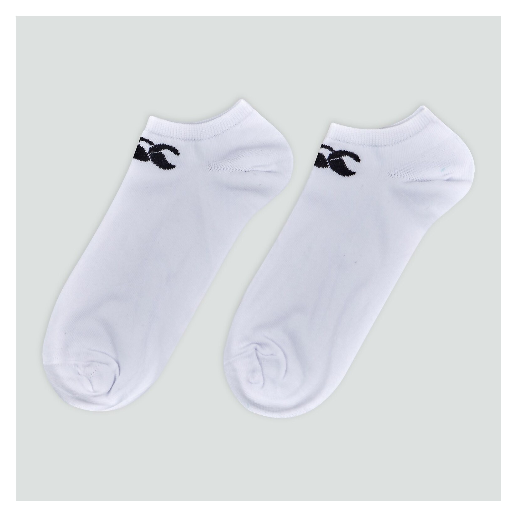 Canterbury Trainer Socks 3 Pack - WHITE/BLACK