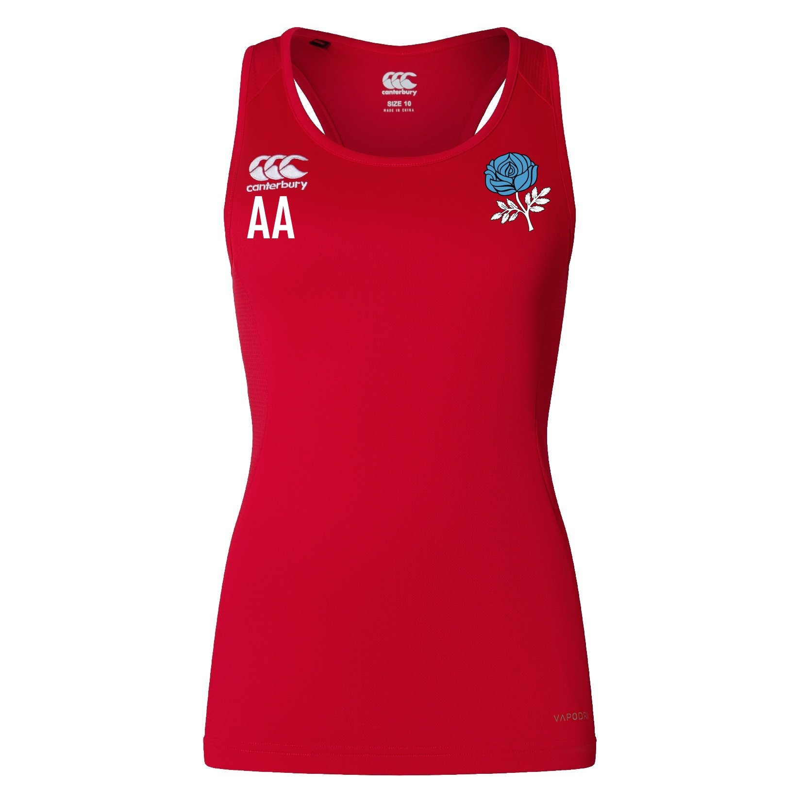 Canterbury Club Dry Racerback Singlet (W) - Red